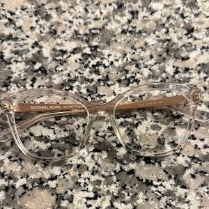 Michael Kors Transparent Frame Eyewear